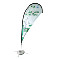 Customized China Professional Manufacturer Beach Flag Banner Teardrop Feather Flag